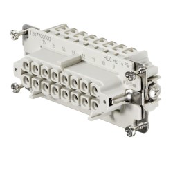 Weidmuller 1207700000 HDC HE 16 FS female heavy duty connector insert promo Indonesia