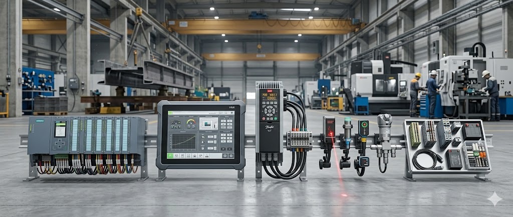 Industrial automation, PLC, HMI, inverter, sensor and factory technology solutions in Indonesia
