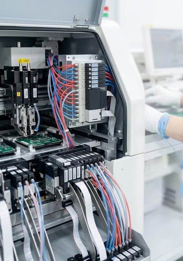 KOGANEI precision vacuum transfer and clean motion application