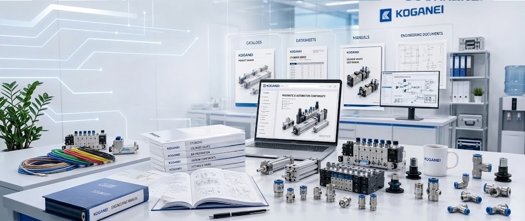 KOGANEI pneumatic parts and technical support resources in Indonesia
