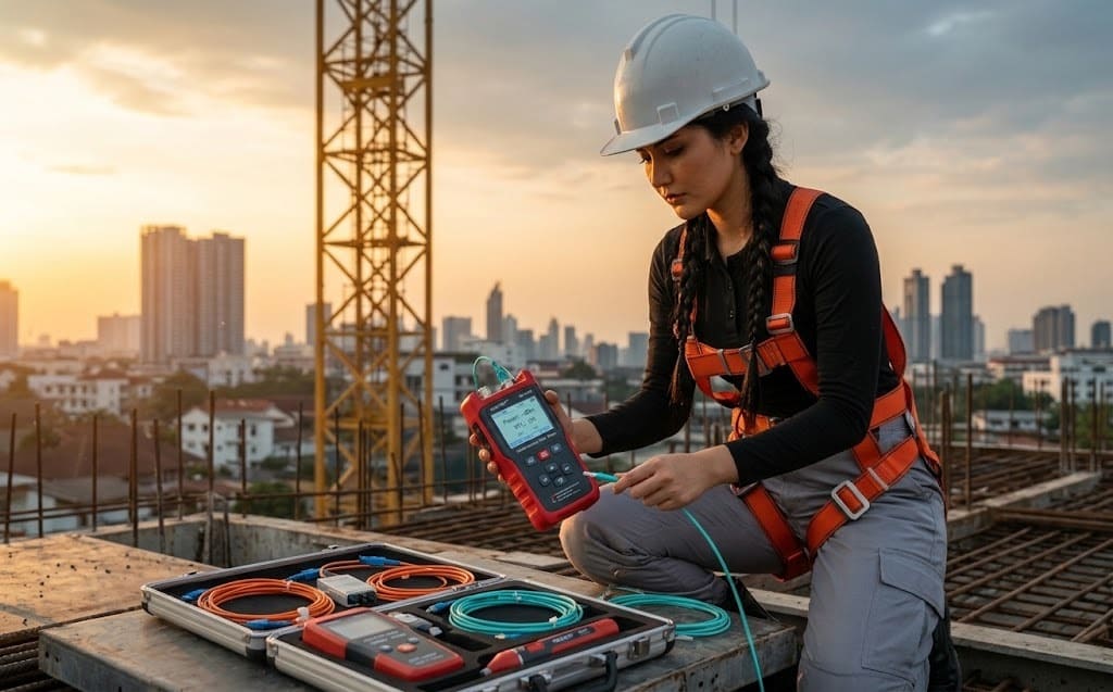 Fiber optic and FTTH testing application