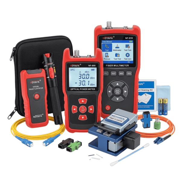 NOYAFA fiber optic testing instruments for OTDR, OPM, VFL and FTTH troubleshooting