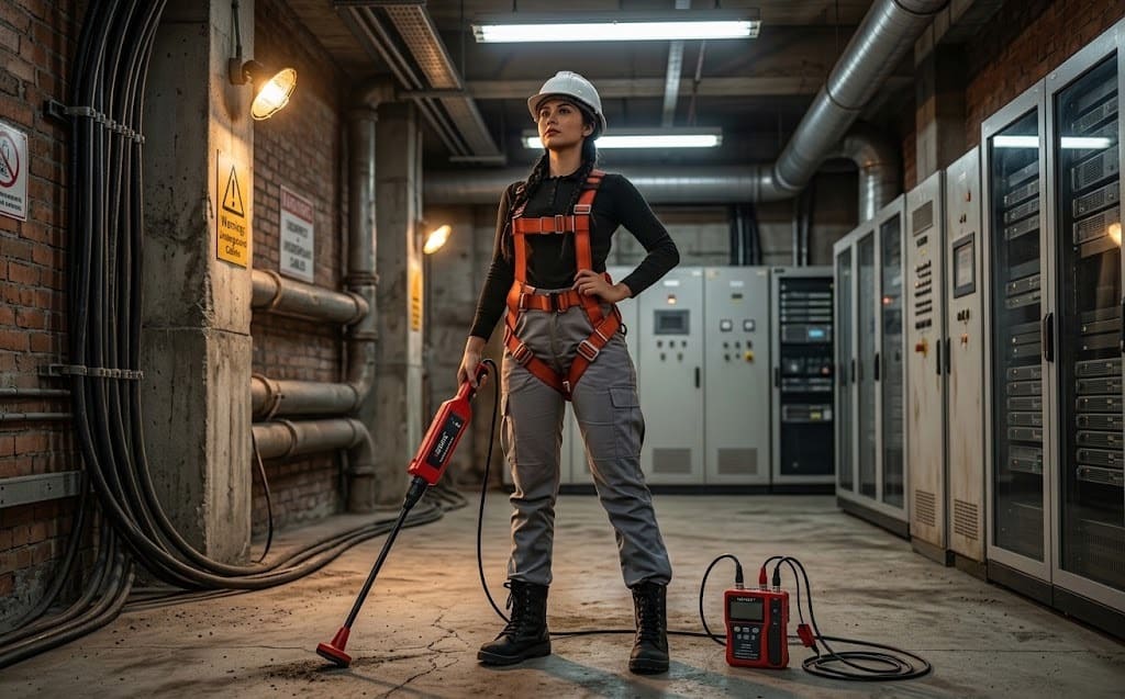 Underground cable and hidden utility locating application