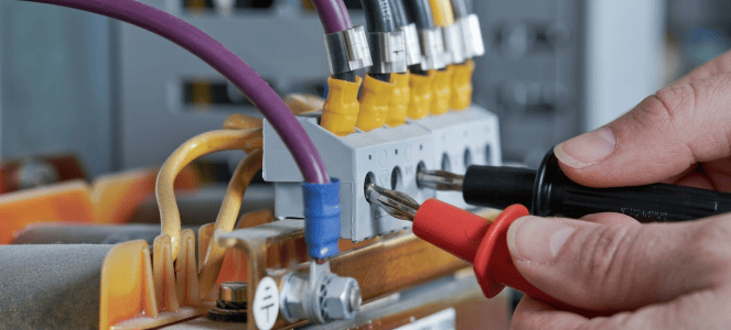 Electrical test measurement network cable tester fiber diagnostic and thermal imaging tools in Batam