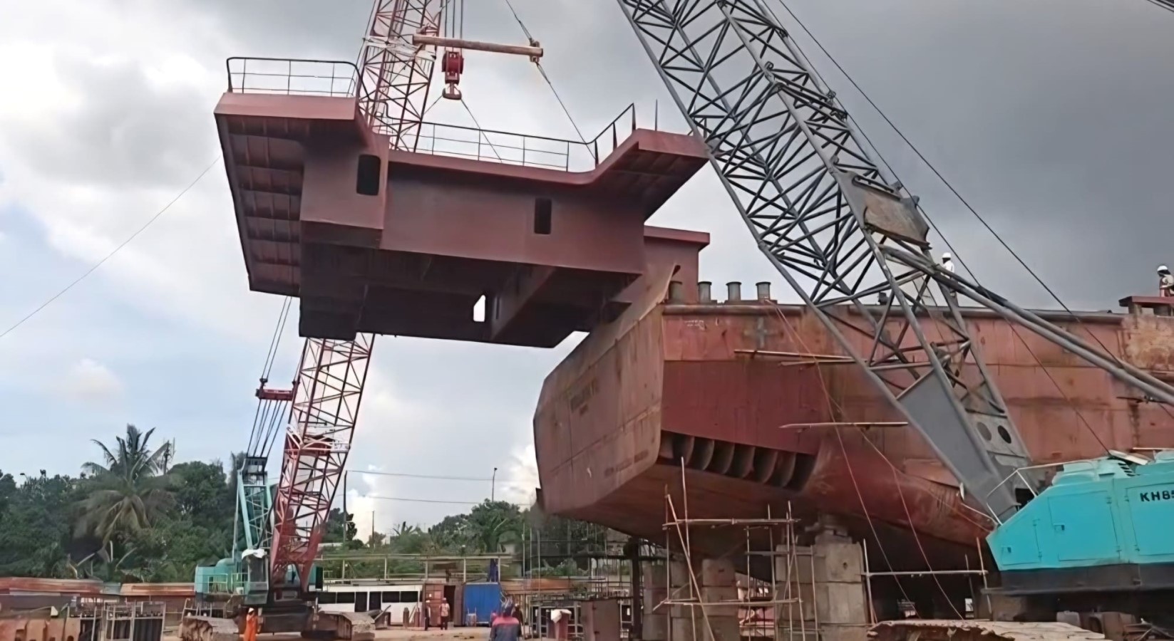 Marine assembly vendor Batam for industrial procurement and shipyard support