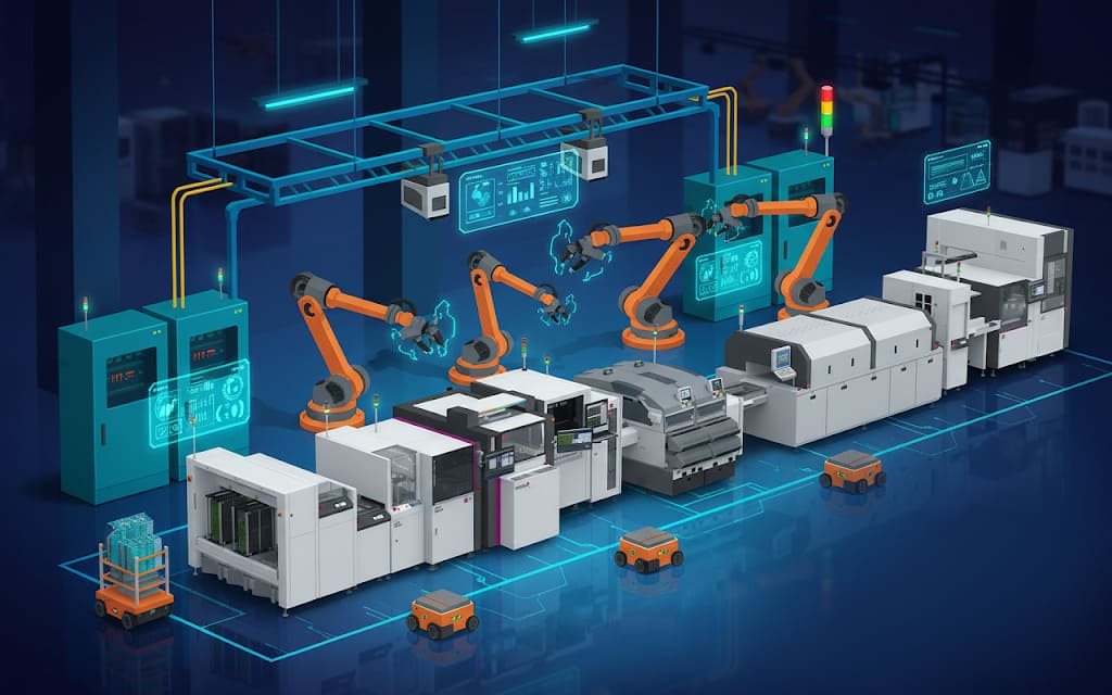 SMT EMS and electronics manufacturing product route for Batam factory procurement