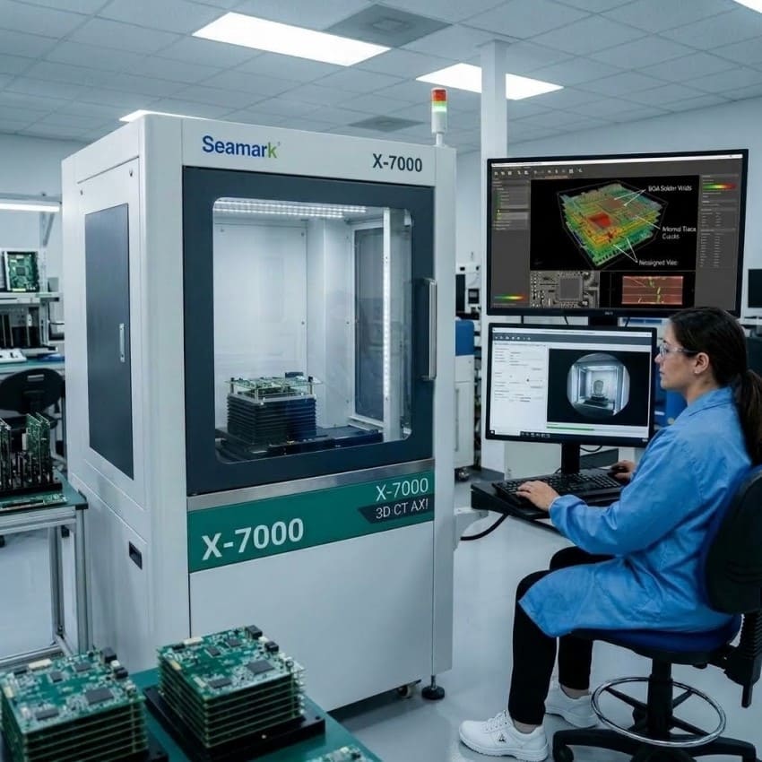 SEAMARK 3D CT volumetric X-Ray inspection Indonesia