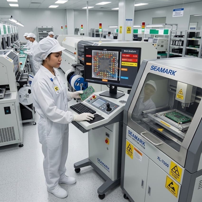 SEAMARK X-Ray hidden defect inspection Indonesia