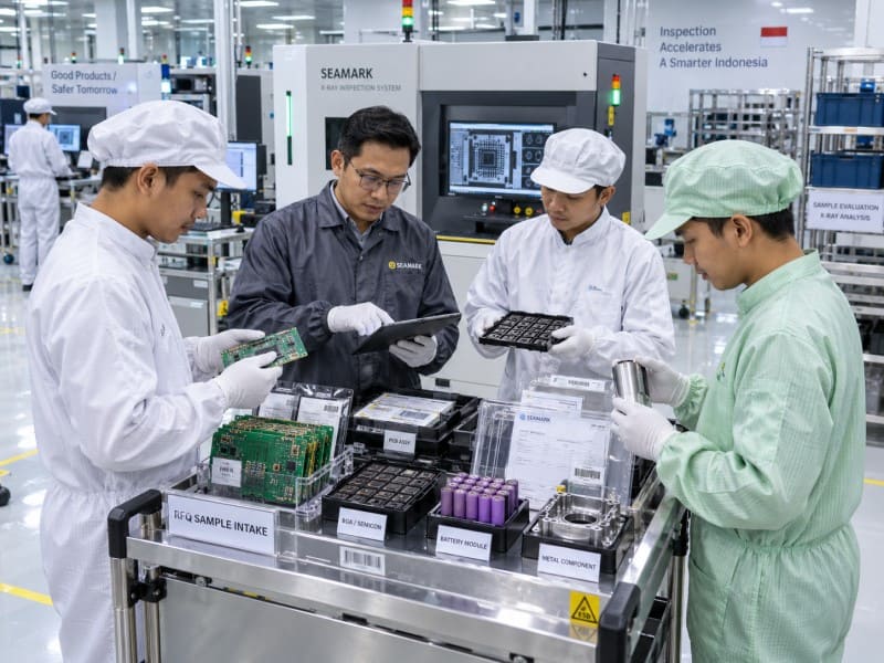 SEAMARK X-Ray Indonesia RFQ preparation and sample evaluation intake