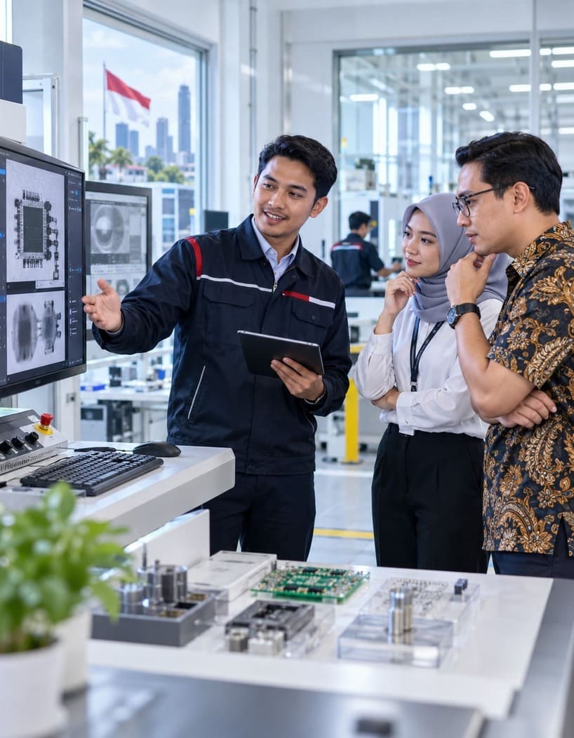 SEAMARK X-Ray Indonesia technical support and engineering consultation for industrial inspection applications