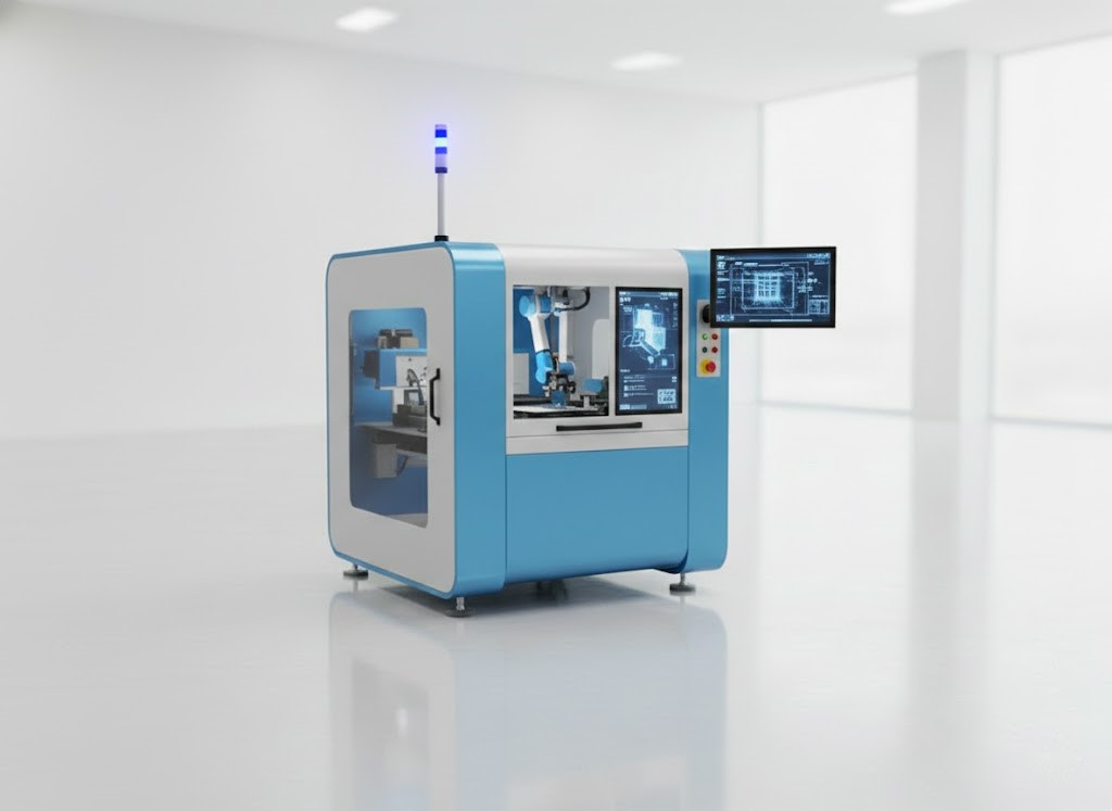 Conventional screen printing machine