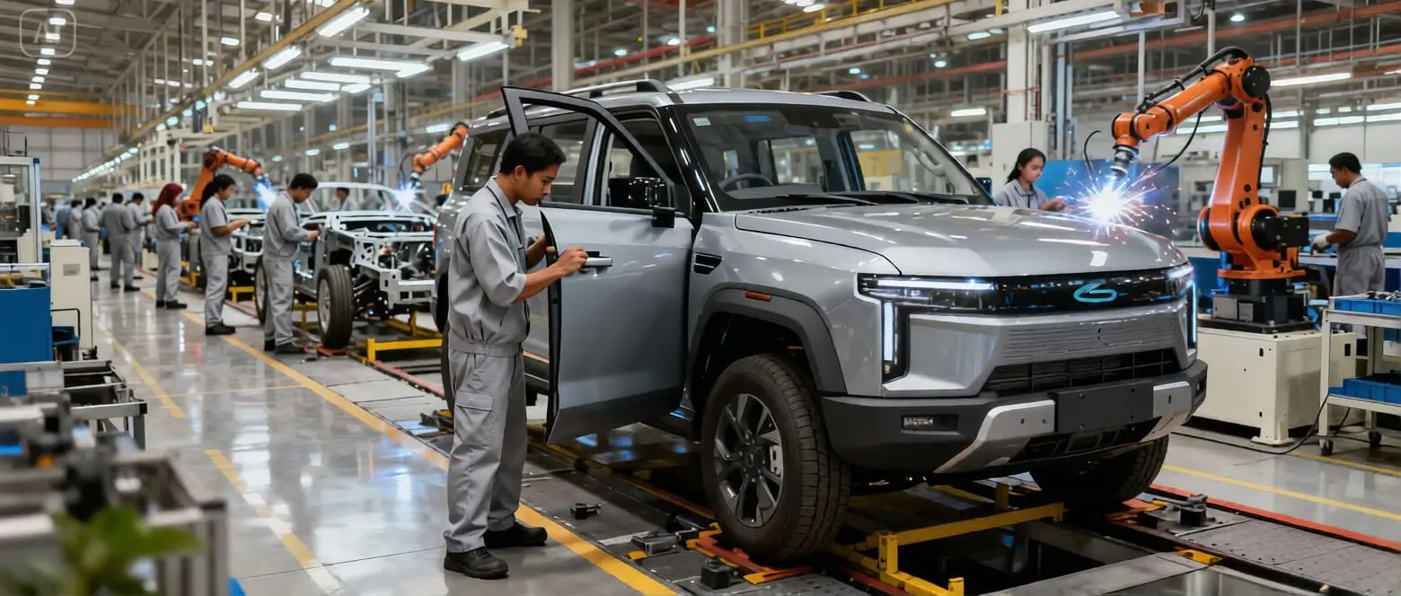 Automotive and electric vehicle manufacturing environment