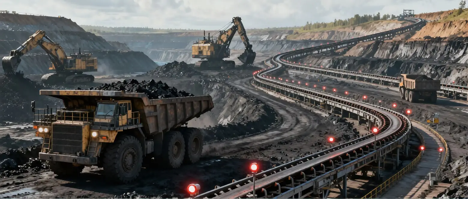 Mining and heavy equipment operations supported by PT. Tremco Trinusa industrial solutions in Indonesia