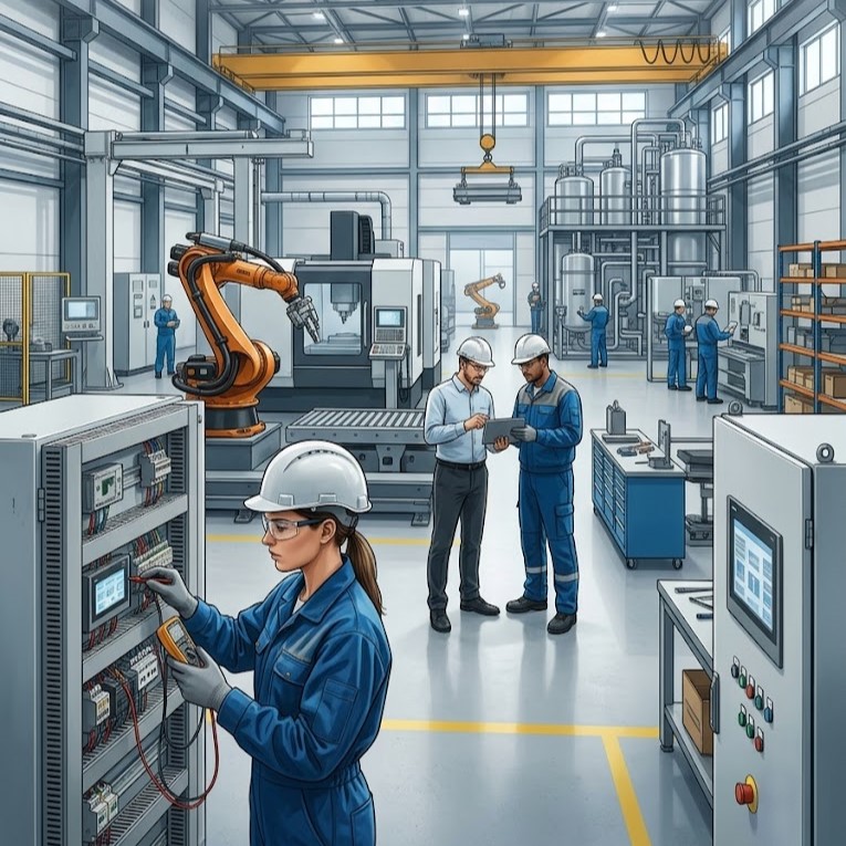 Industrial automation RFQ checklist Indonesia for PLC HMI inverter sensor spare parts quotation