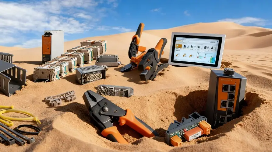 Industrial electrical systems, automation components and manufacturing technology environment