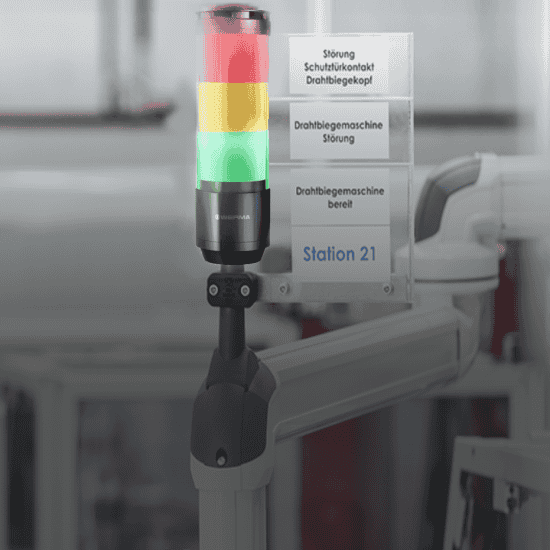 WERMA Signal Tower Light for industrial machine status